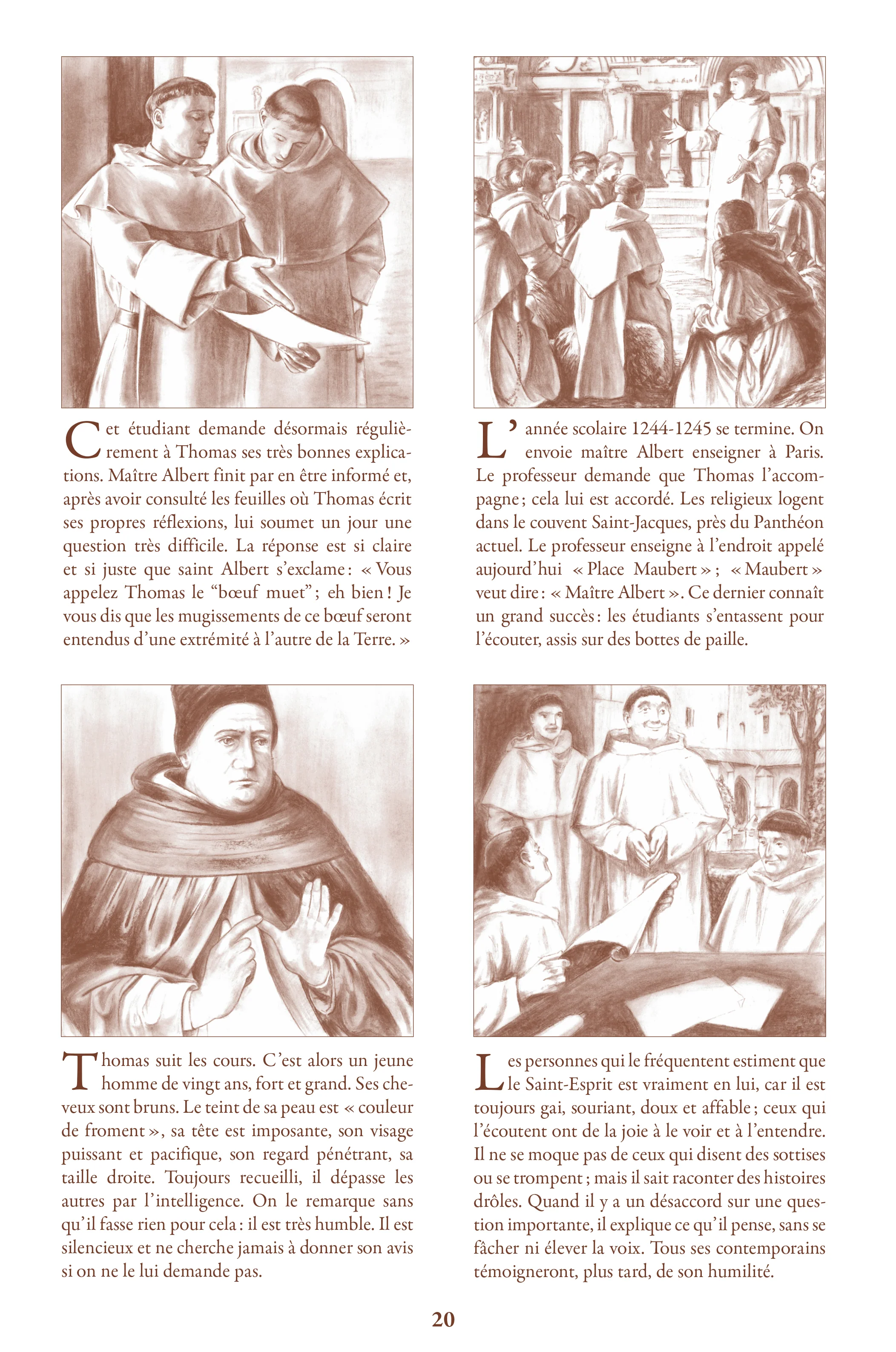 Saint Thomas d'Aquin (Chemins de lumière n° 15) - Image 3